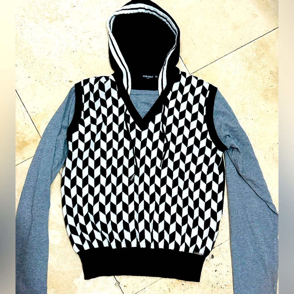 Anthony Morato Layered Hoodie Sweater   50 M